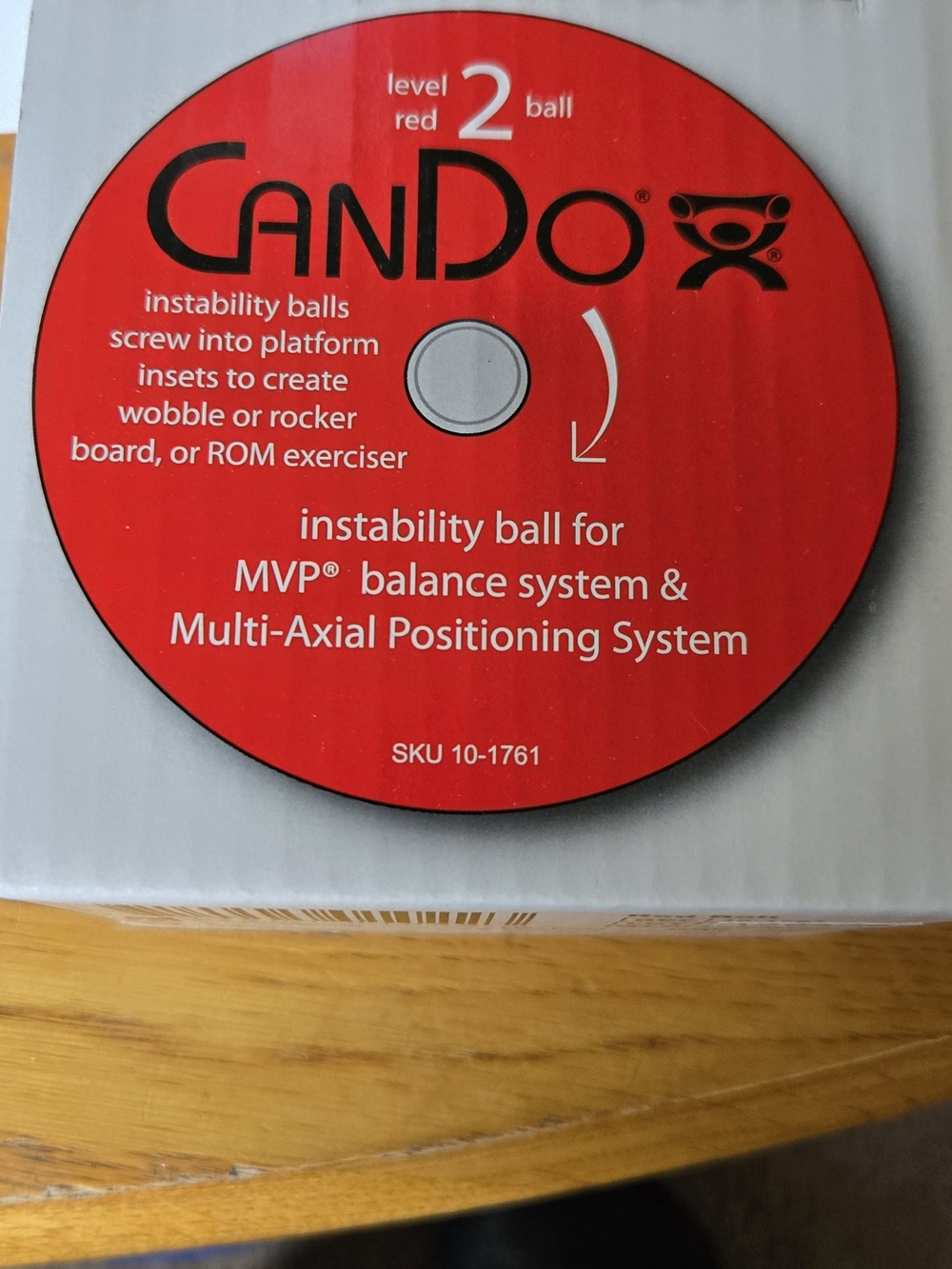 Brand NEW CanDo MVP Balance System Ball - Level 2 Red
